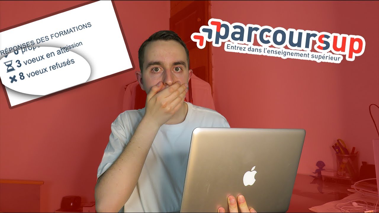 JE DÉCOUVRE MES RÉSULTATS PARCOURSUP ! REFUSÉ PARTOUT ?!