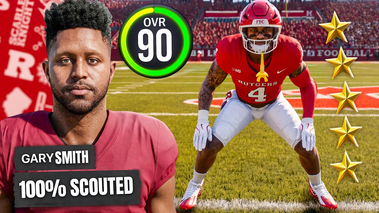 I Found the BEST Recruit of All Time in CFB 27