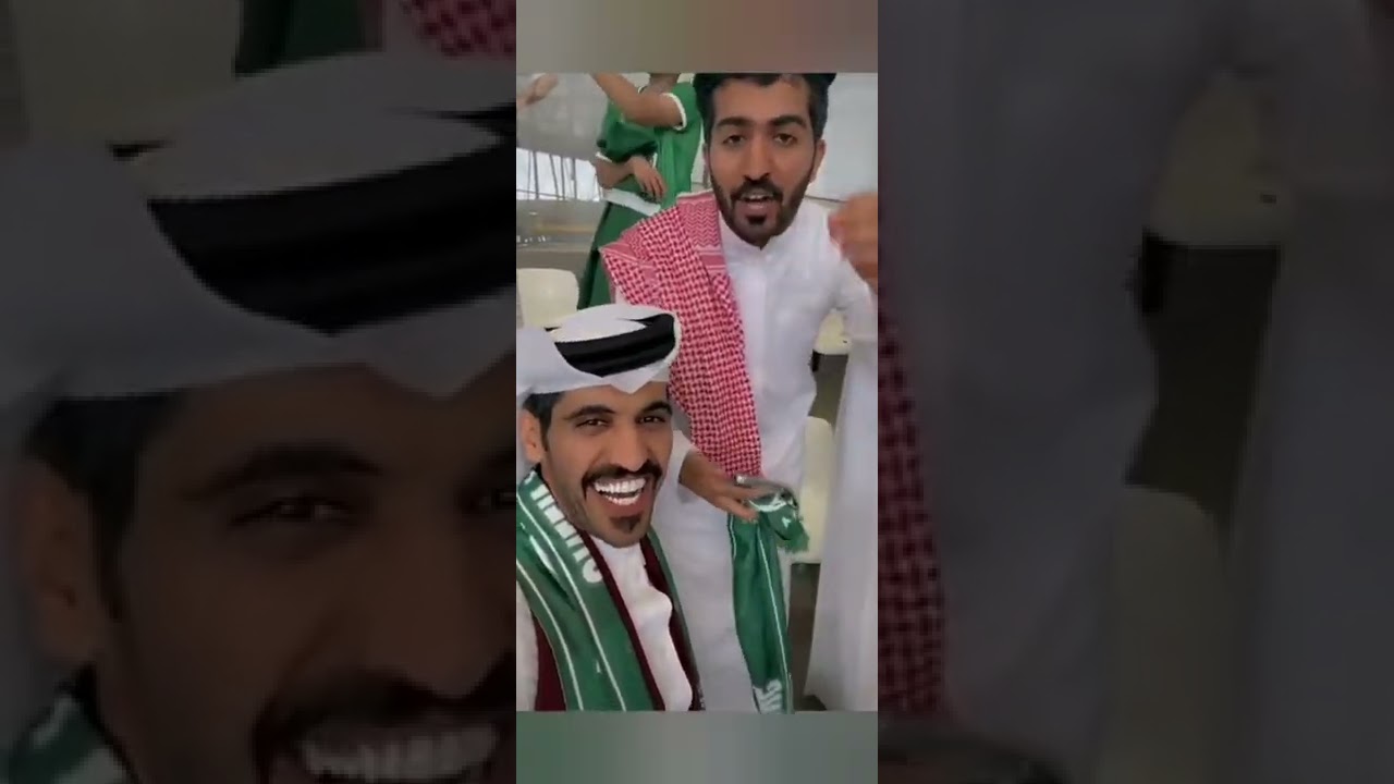 سنابات محمد ناصر في مباراة السعوديه والارجنتين ✌🏻😂🤍🇸🇦🇶🇦💚