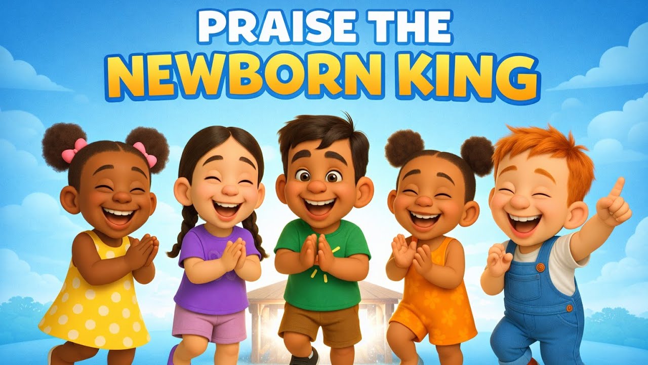 Come and Praise the Newborn King | Christmas Song for Kids | LetzPraise Kids TV