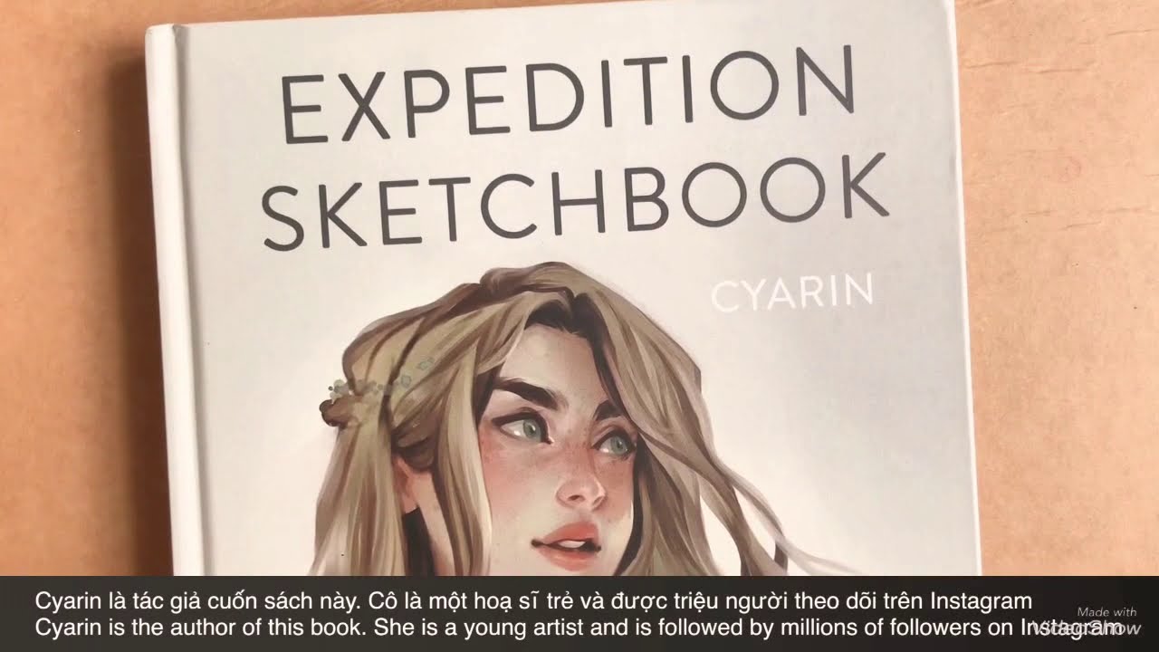 Lật Sách : Expedition Sketchbook by Cyarin