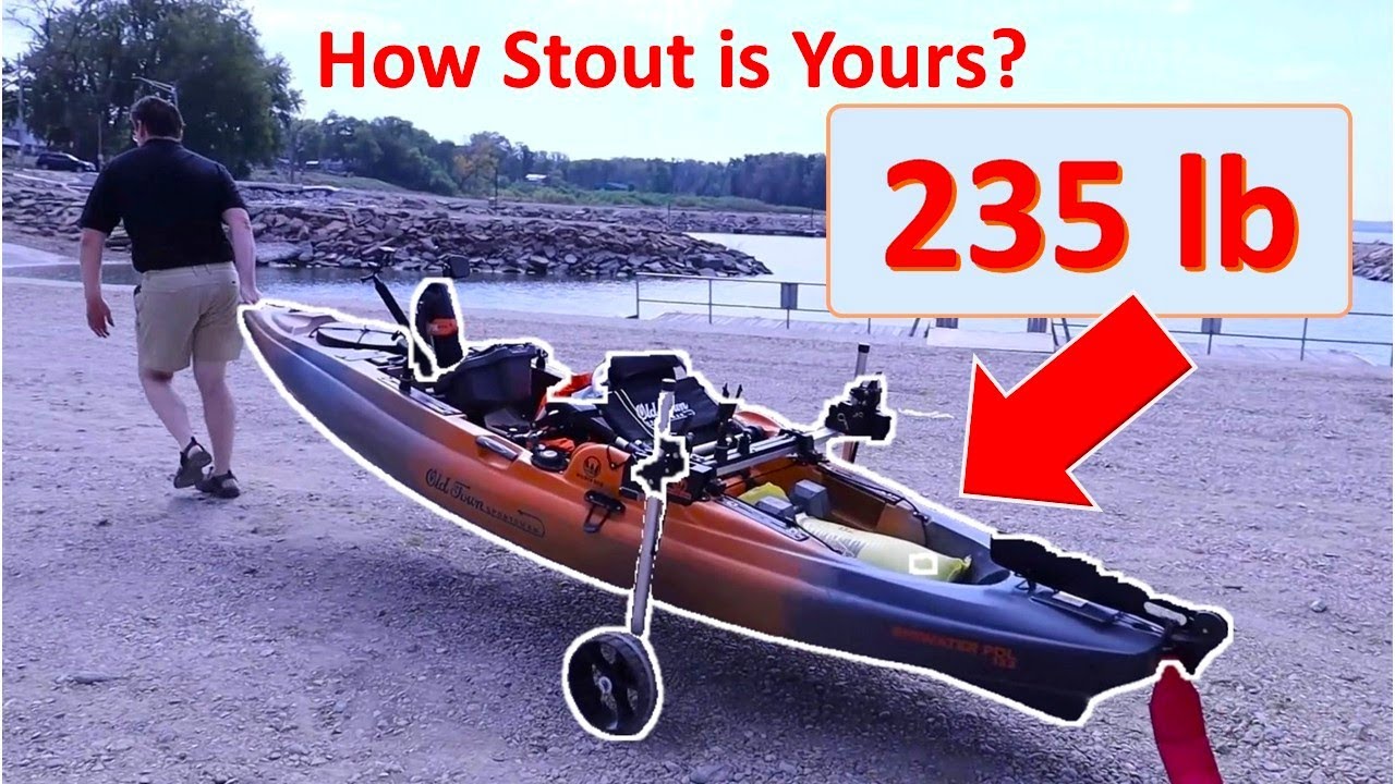 Freedom Launcher handles 235 lb.  Is this the best kayak landing gear?