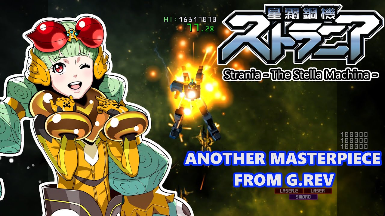 Strania: Side Vower 1CC - Hard Mode, 9DAN Weapon Rank (1440p 60fps)