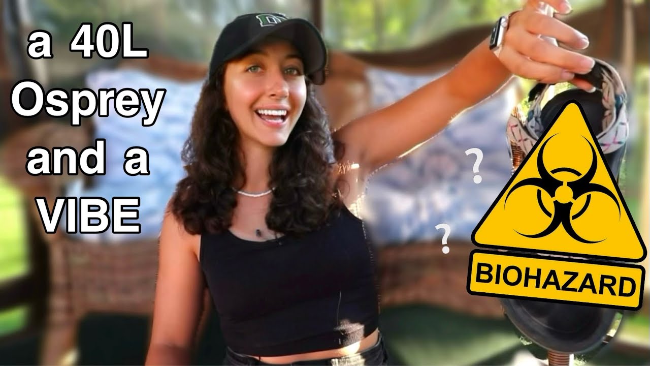 unpack EVERYTHING I brought for two months in southeast asia | rainy season |  Hannah Likes