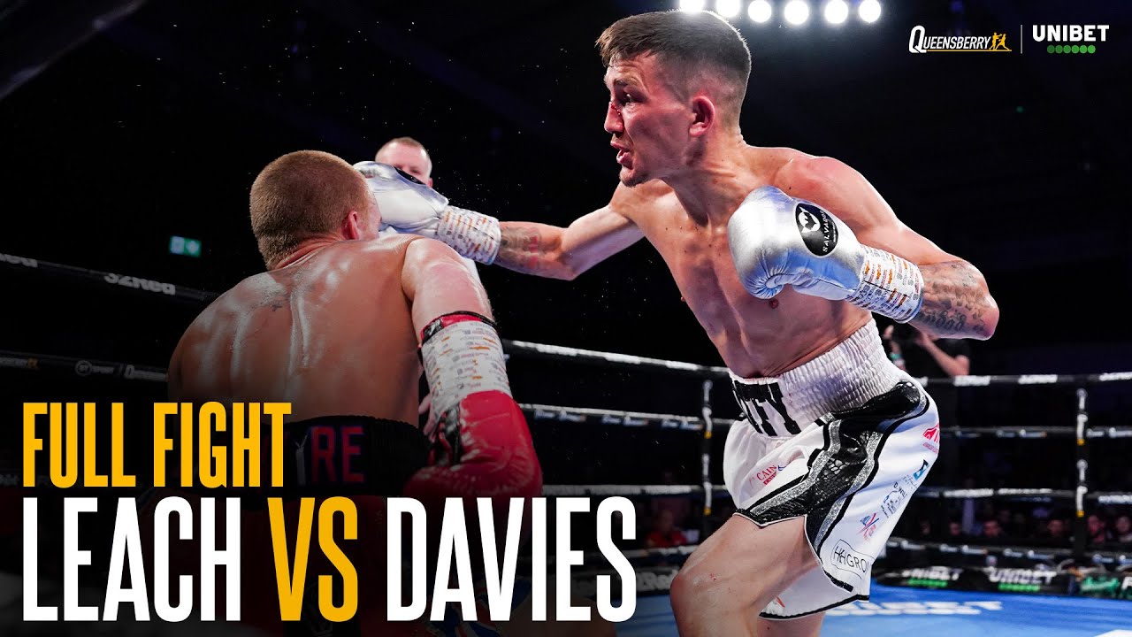 Marc Leach vs Liam Davies FULL FIGHT | A KNOCKDOWN in FIRST MINUTE of British Title Clash 😲