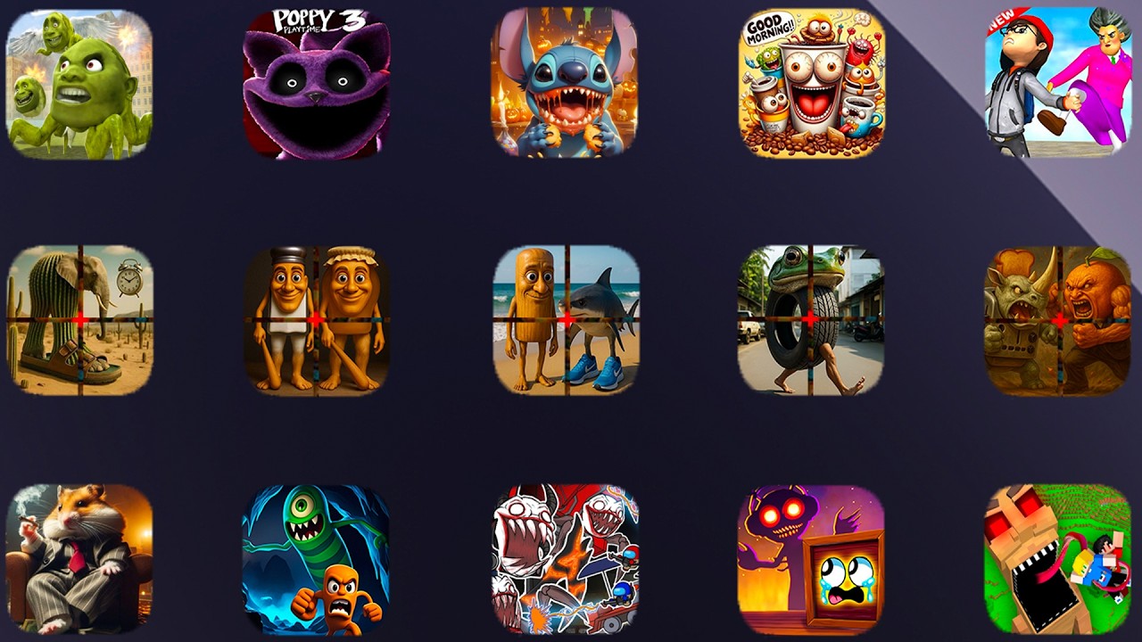 Tung Tung Sahur Sniper, Brainrot Sniper, Roblox, Minecraft, Lingang Melon, Poppy Playtime 5, Gmod.