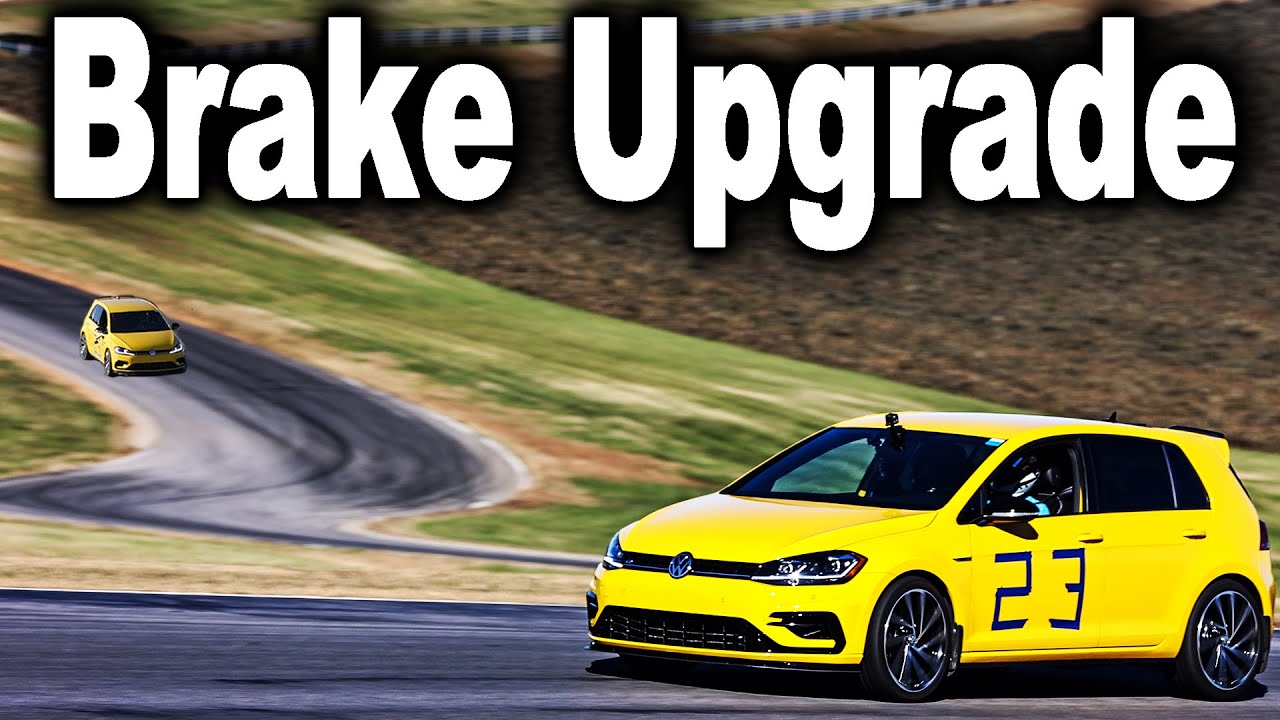 Мы обновили тормоза на нашем VW Golf R