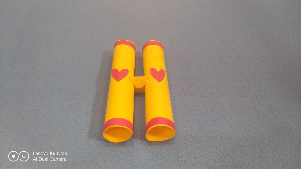 How to Make Binoculars with Paper in easy way