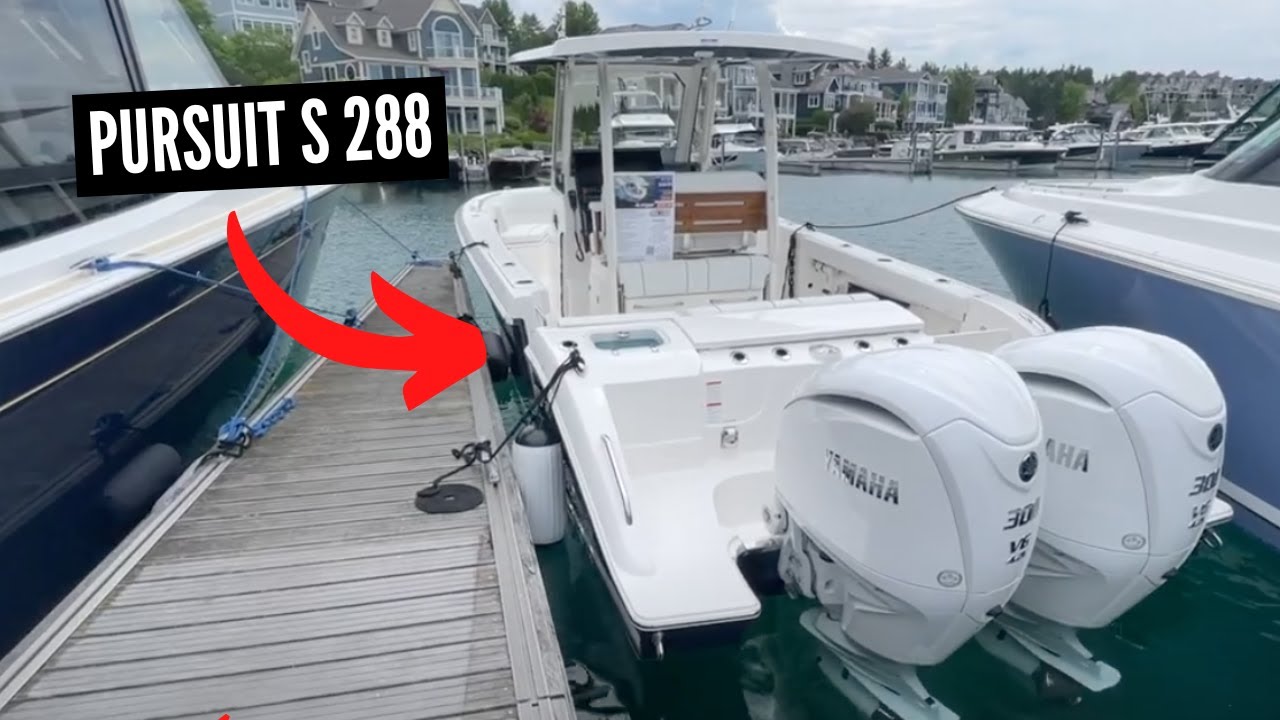 Pursuit S 288 Center Console Boat Review & Tour