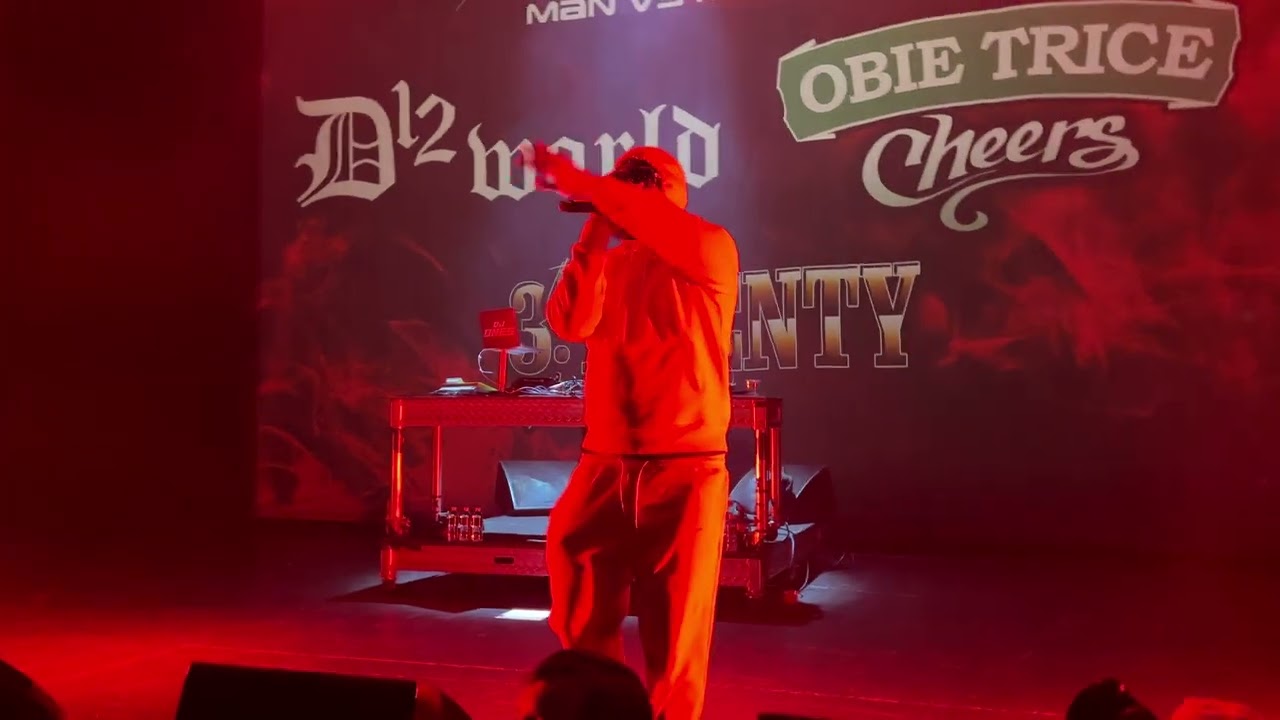 OBIE TRICE - Melbourne THE FORUM - 23rd June 2024 'GOT SOME TEETH' - Australia Concert BARRIER - 4K