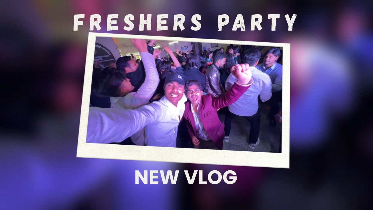 Freshers Party Turned CRAZY 💃🔥 | Non-Stop Dance & Fun!