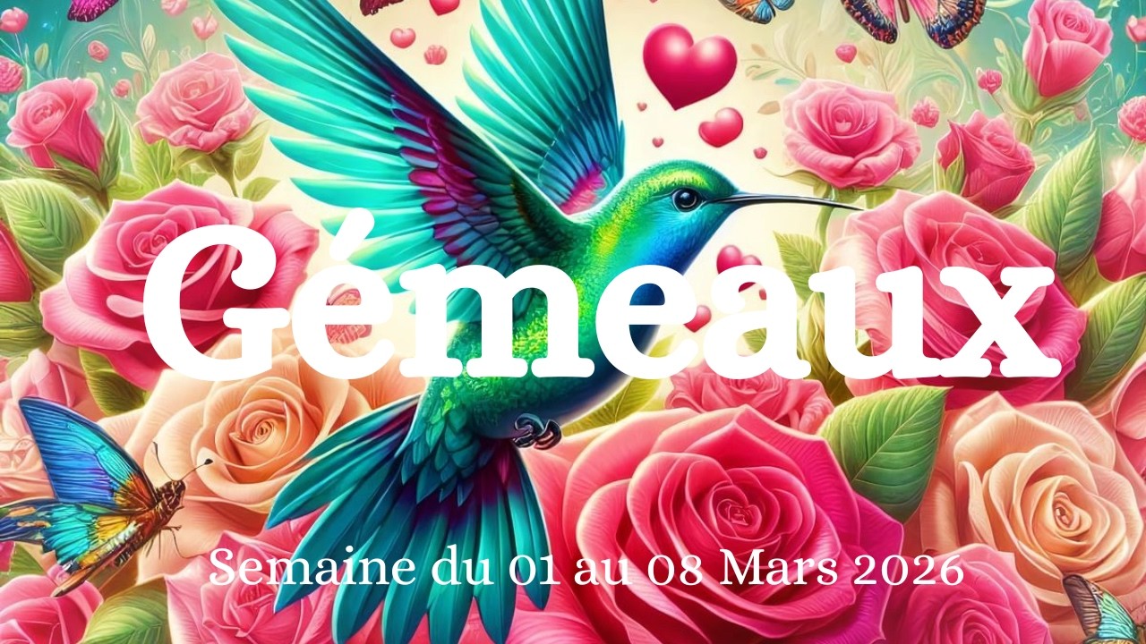 ♊️ GÉMEAUX ♊️ SEMAINE DU 1ER AU 8 MARS ❤️RETOUR ,FORCE, ÉNERGIE, PUISSANCE 🍀🍀🍀🍀💚
