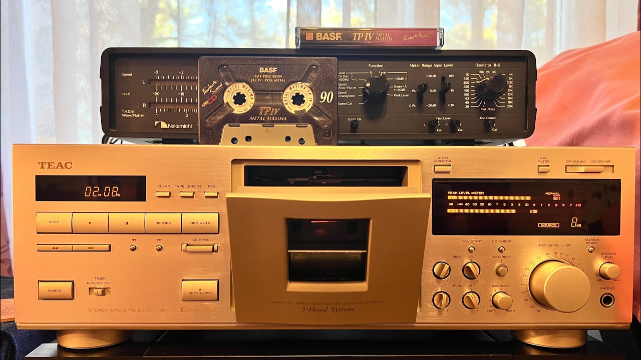 Тестируем деку Teac V-7000, хорошее дело или брак?