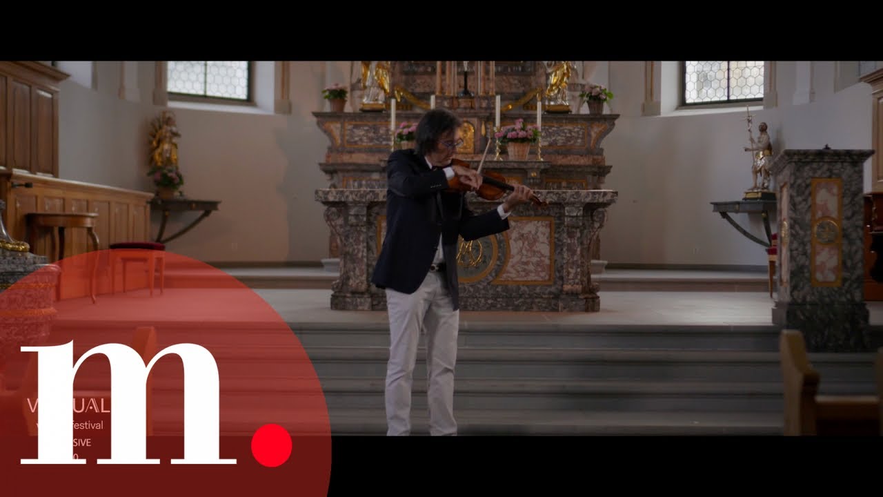 Virtual Verbier Festival with Leonidas Kavakos -  Bach: Sonata for Solo Violin No. 1 in G minor