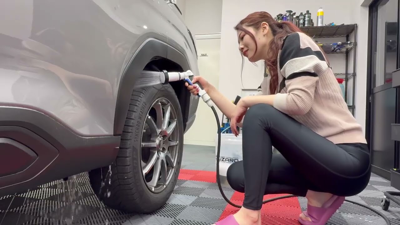 【ASMR洗車】過去イチ汚いフォレスターを、ただひたすら洗うだけの動画。無言の本気洗車ASMR