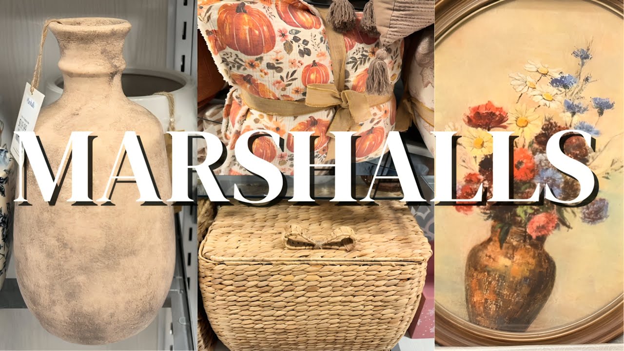What's NEW at MARSHALLS New Fall Home Decor Finds 2025 | Shop With Me for Amazing Deals! 