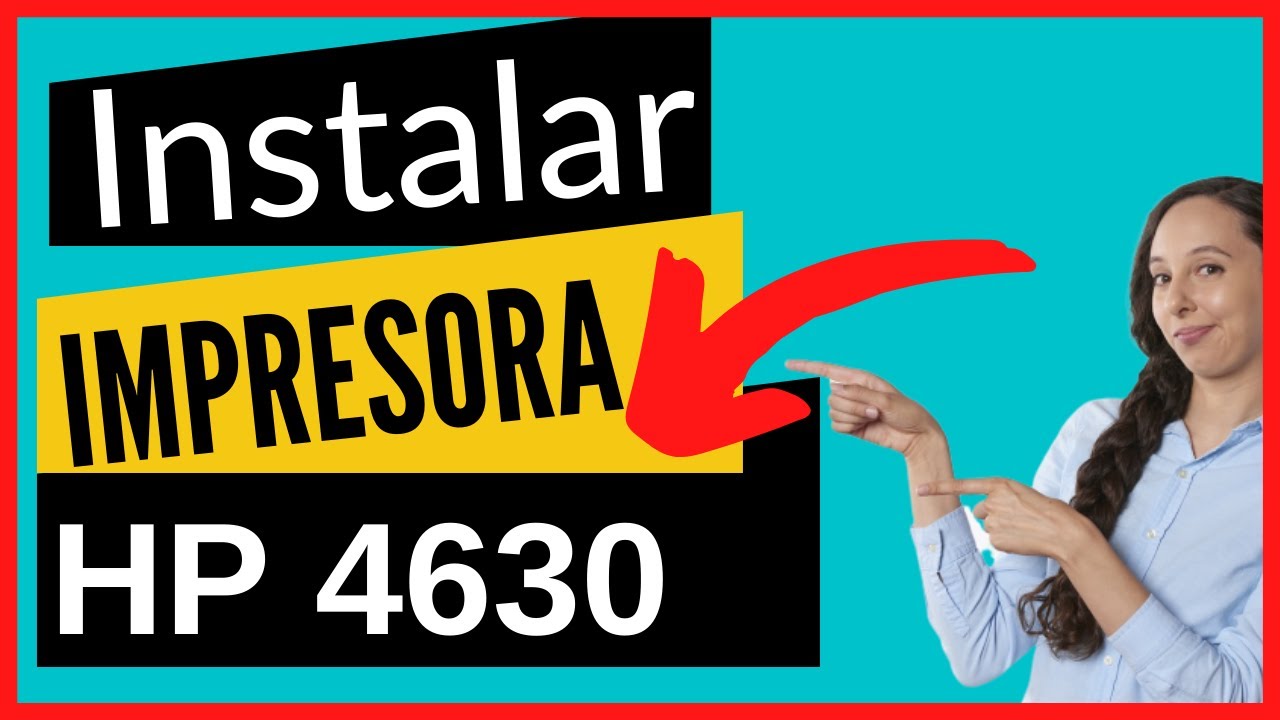 CÓMO INSTALAR IMPRESORA HP 4630 - Impresora e-Todo-en-Uno HP Officejet serie 4630
