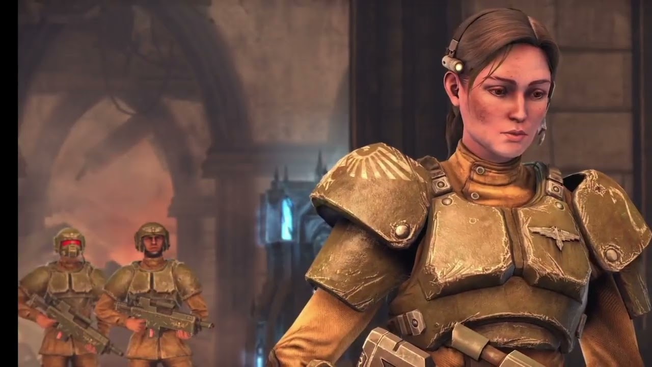 Segunda teniente Mira. WARHAMMER 40,000: SPACE MARINE, CAPÍTULO 1. 2/2. #warhammer40k 