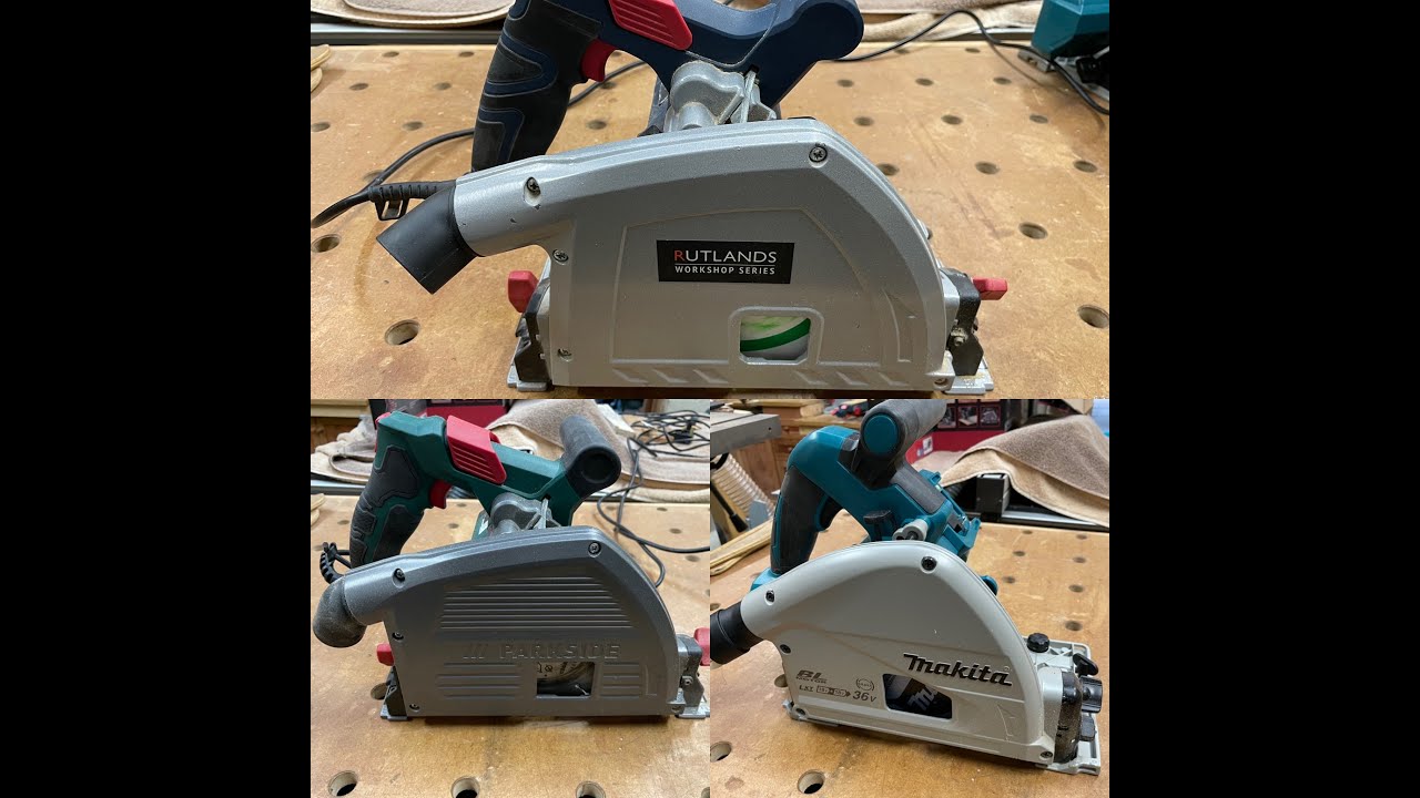 Track Saw Shoot Out - Parkside (cheapest) vs Rutlands (mid range) vs Makita (premium)