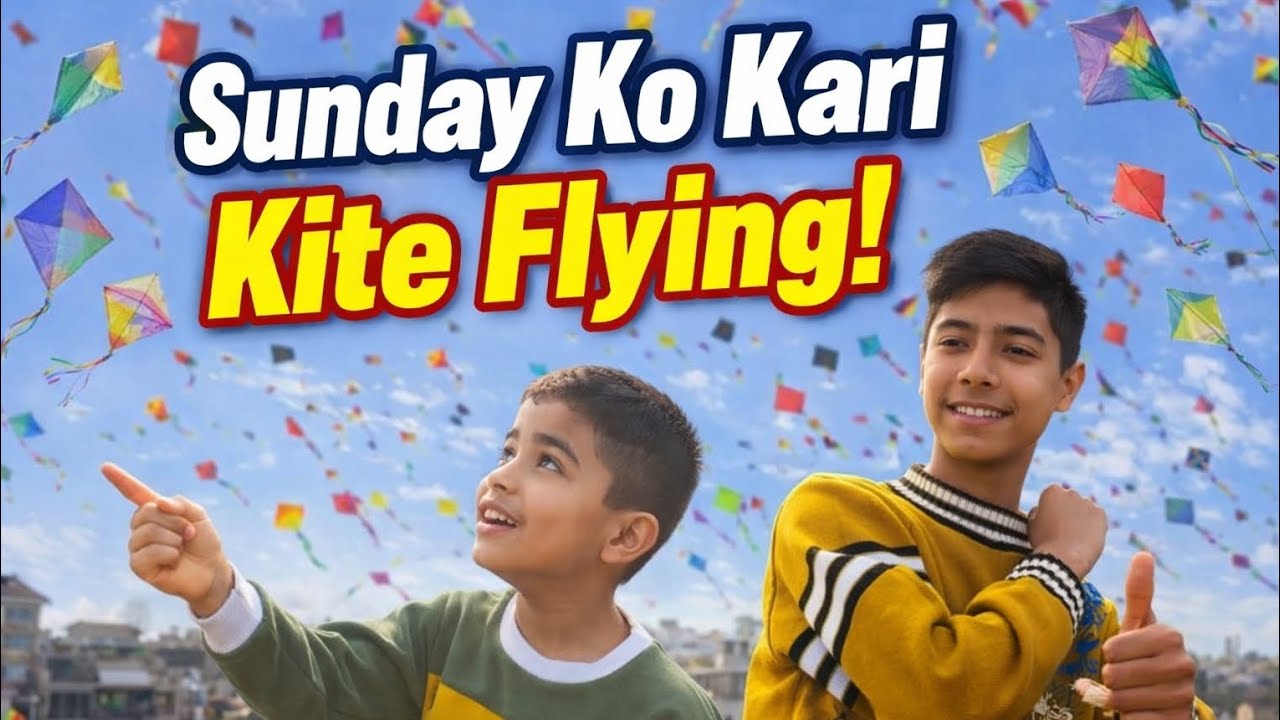 Sunday ko kari tufani patang bazi #Yash vlog 029