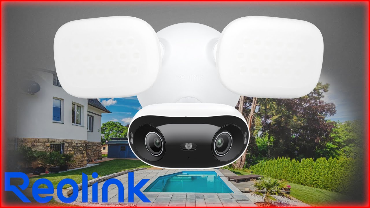 Upgrade Home Security with Reolink Elite Floodlight WiFi - 4K & 180°