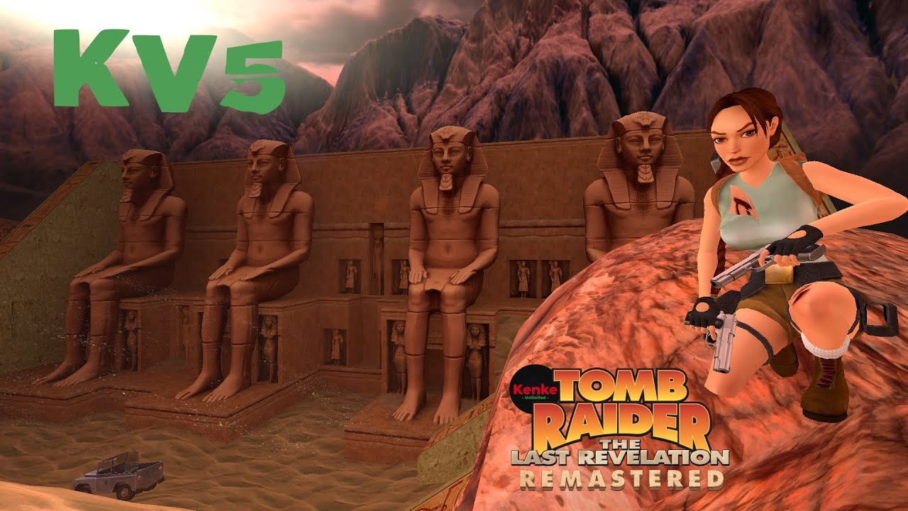 Tomb Raider IV The Last Revelation - KV5 - Todos los items, todos los secretos