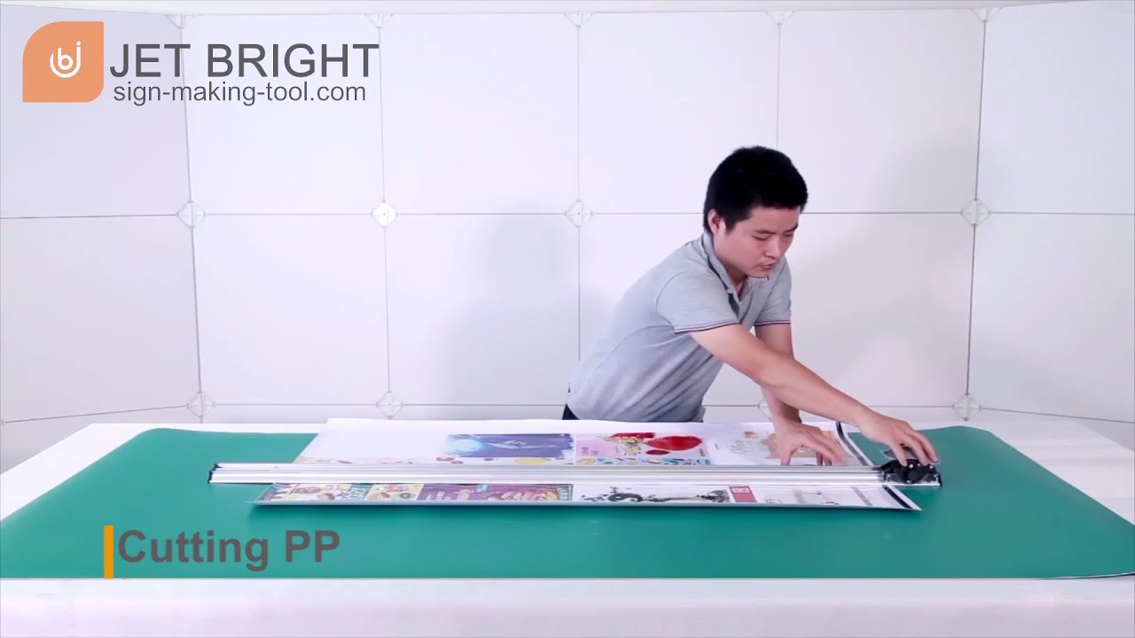 JET BRIGHT Paper cutter- Adjust the depth of blade