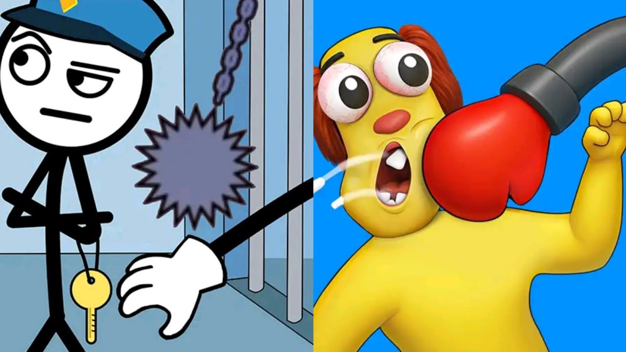 Thief Puzzle VS Annoying Uncle Punch Game Satisfying ASMR GamePlay (Android,ios) (New Update)