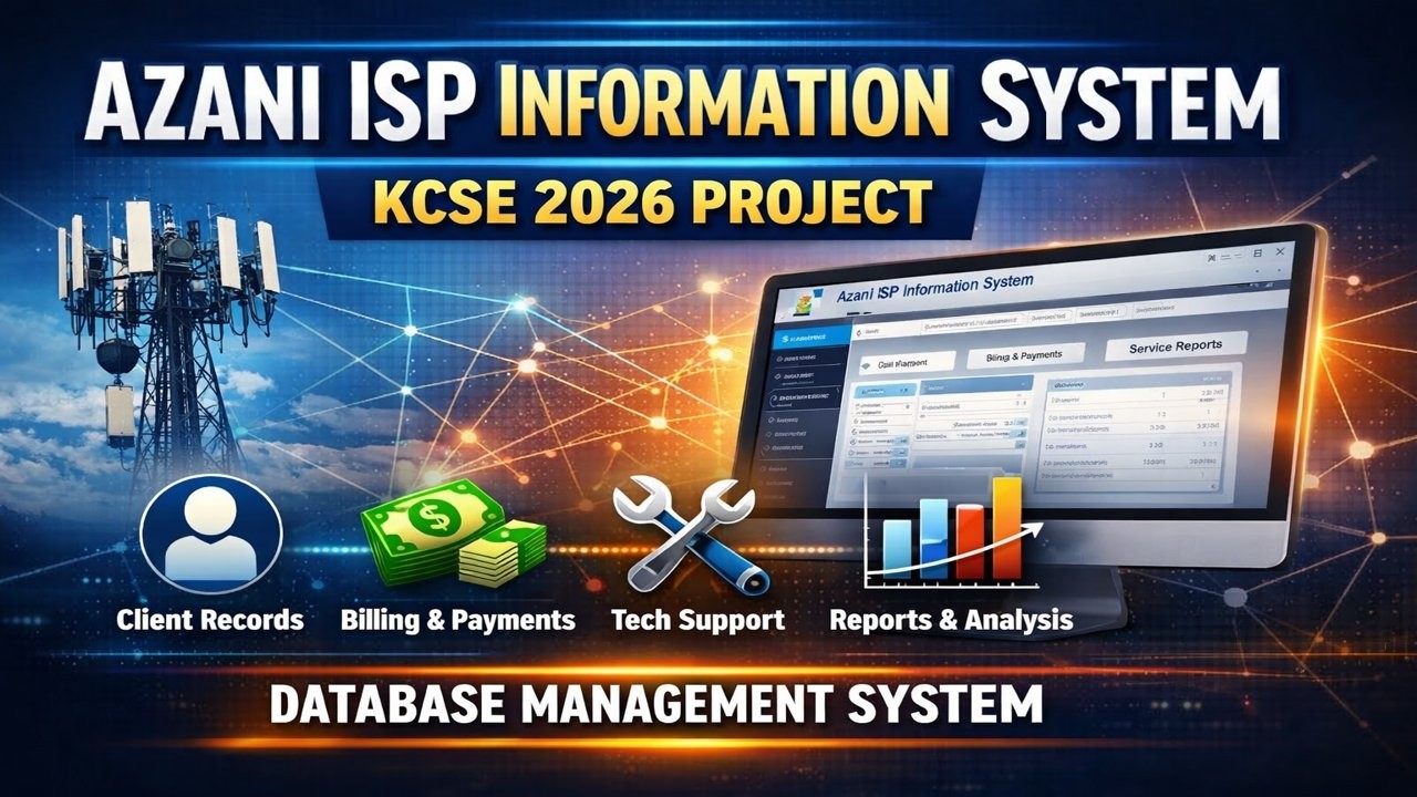 AZANI INTERNET SERVICE PROVIDER INFORMATION SYSTEM