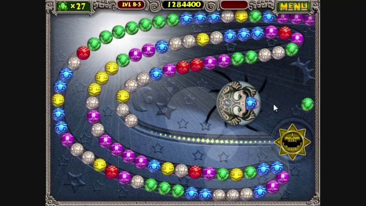 Let's play Zuma AmS Challenge 2 (Adventure mode) - Stage 7, 8 and 9