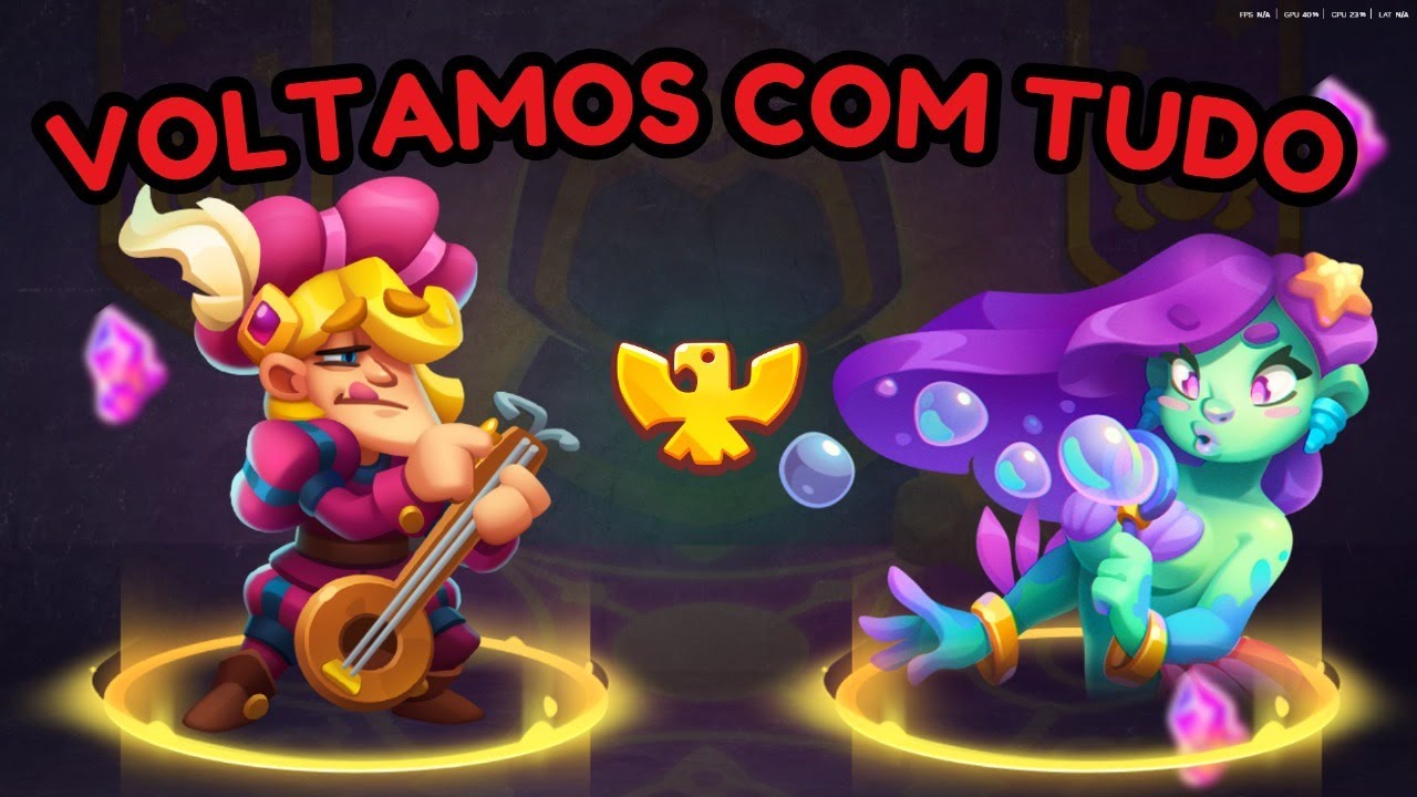 RUSH ROYALE - SHADOW NERF NO BARDO E VOLTAMOS!!