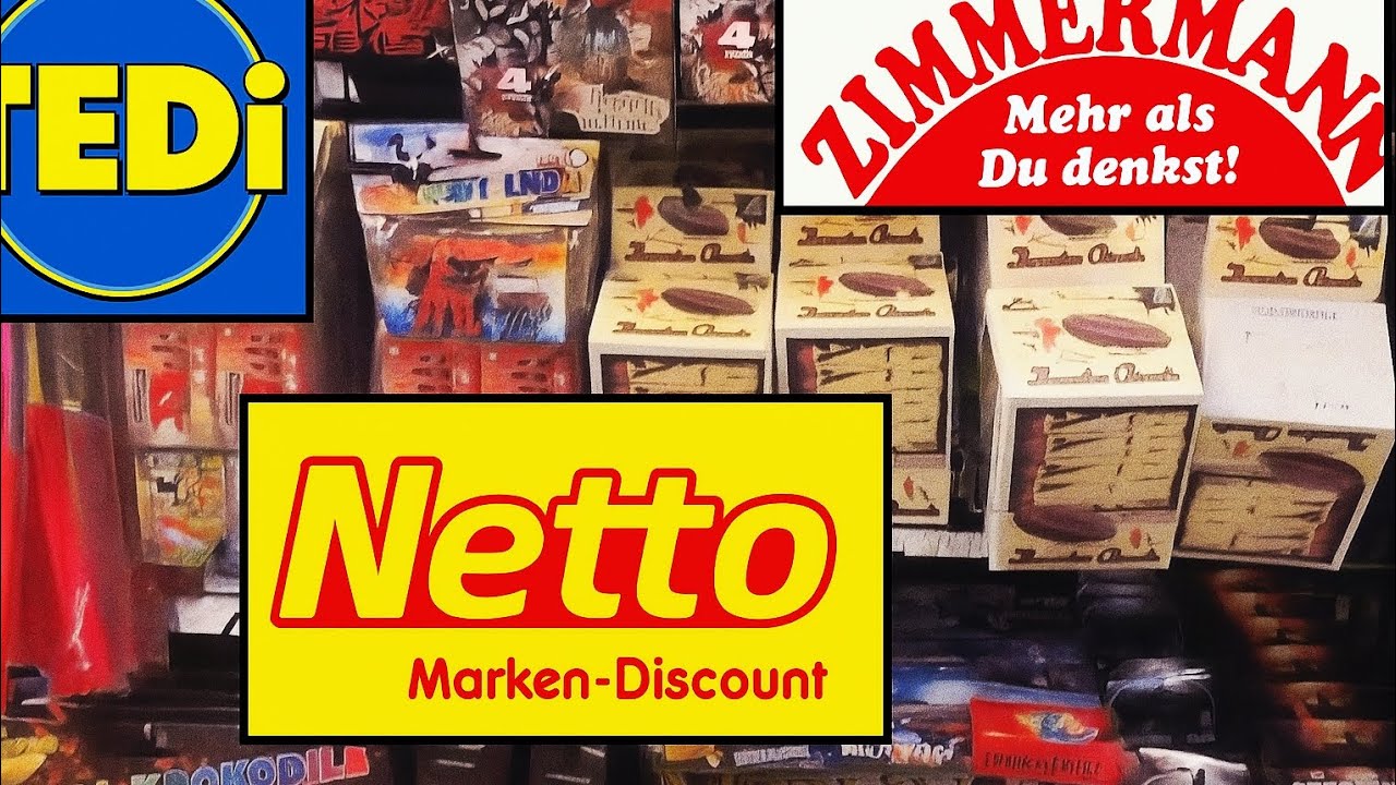 XXL Einkaufstour bei TEDi, Netto & Zimmermann! 🛒🔥 #pyro #feuerwerk #fireworks #jugendfeuerwerk
