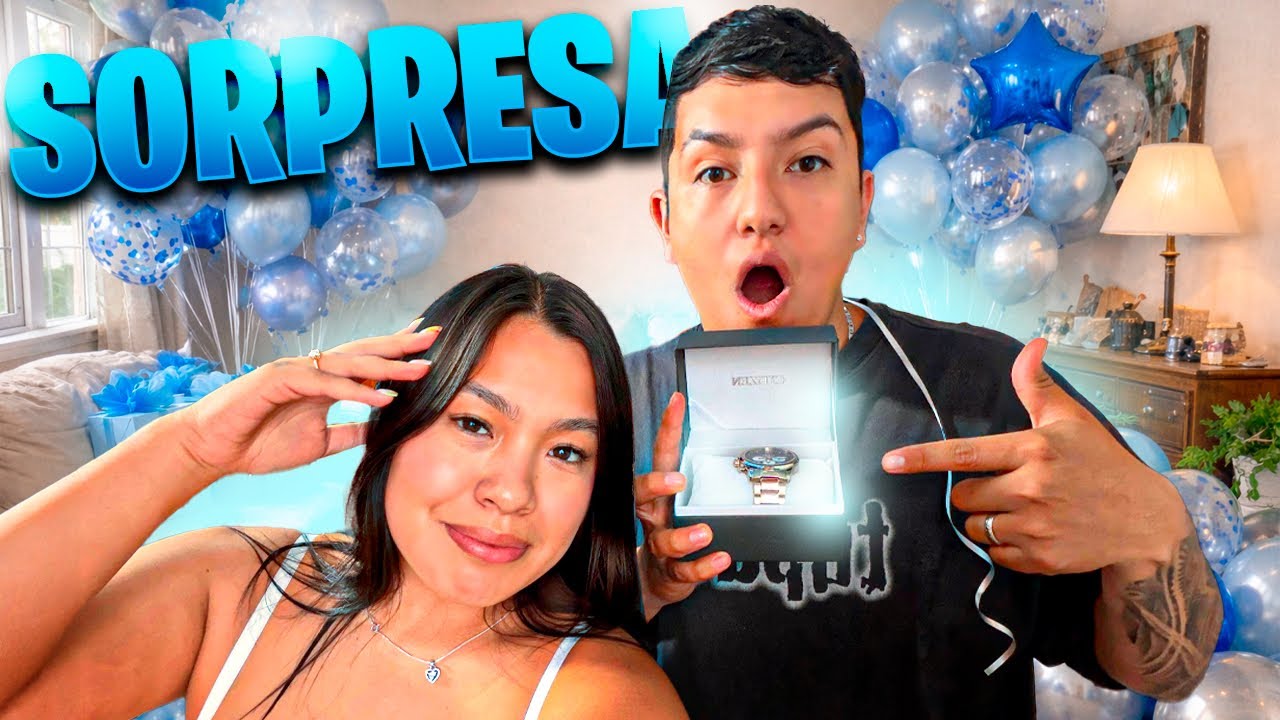 CUANDO ES LA BODA? LE DOY A JOHAN SU RELOJ DE COMPROMISO *lloramos*😭