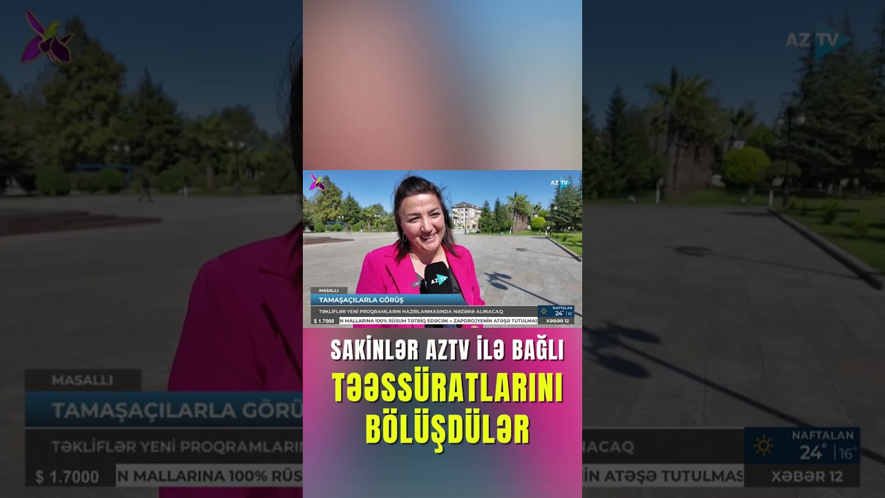 Masallı sakinləri təəss&uuml;ratlarını b&ouml;l&uuml;şd&uuml;lər