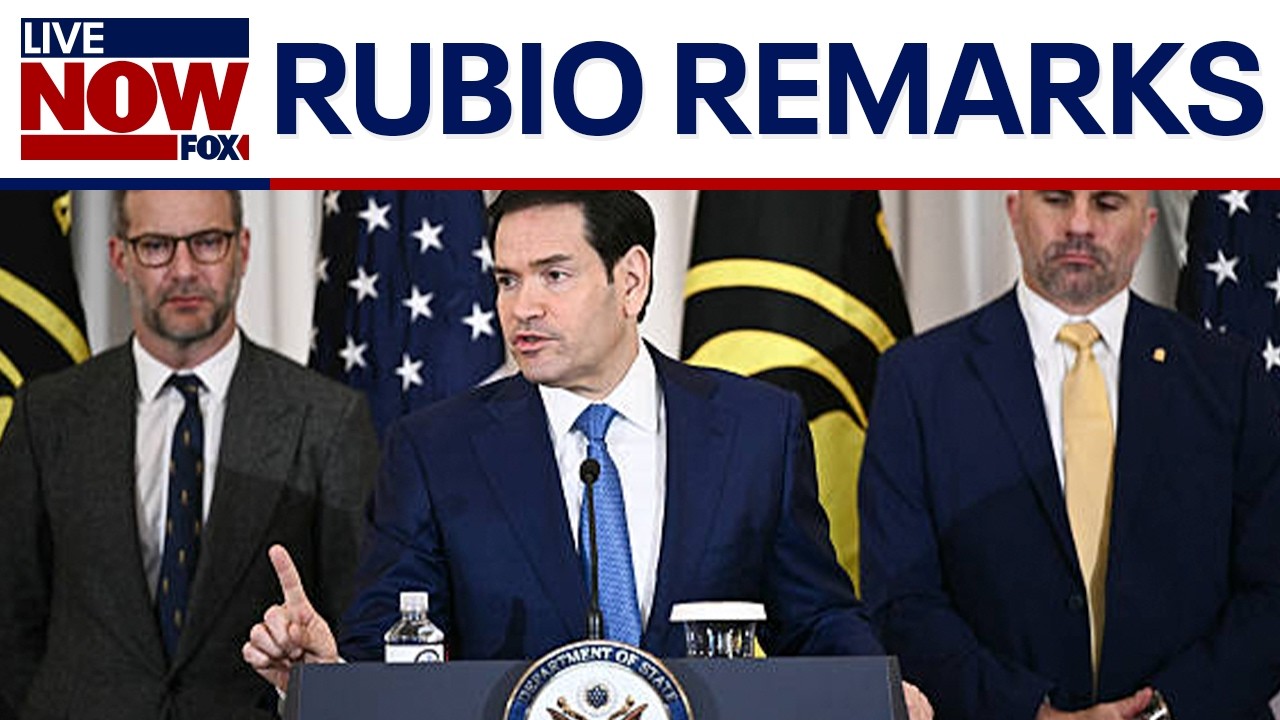 Secretary  Marco Rubio delivers remarks at U.S. hostage and wrongful detainee flag raising ceremony