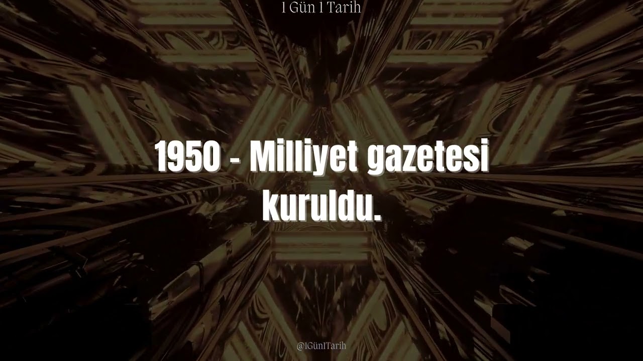 Tarihte 1 Nisan&rsquo;da T&uuml;rkiye&rsquo;de Ger&ccedil;ekleşen Olaylar