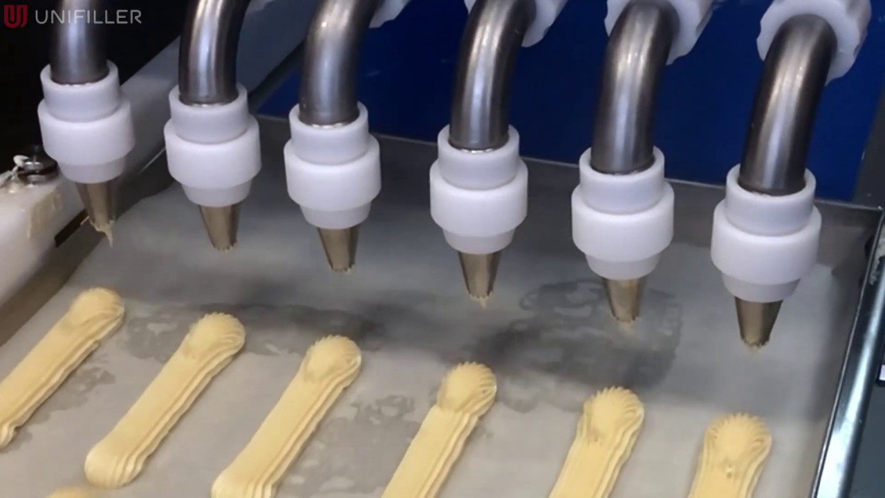 Production of eclairs using Unifiller equipment