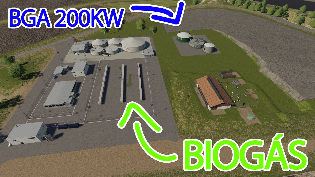 Para que serve o Biogás? o BGA? - Como vender Adubo e Estrume? | FARMING SIMULATOR 19