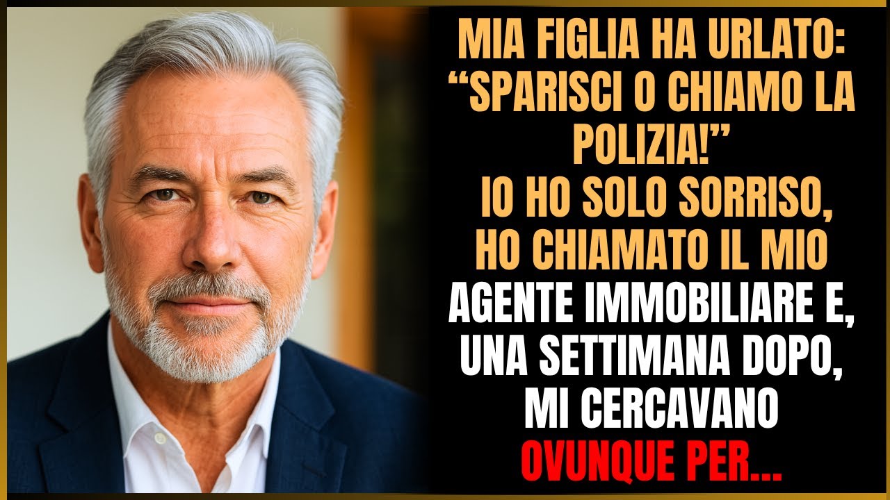 “Vai via! Altrimenti chiamo la polizia!”, urlò mia figlia. Poi ho contattato l’agente immobiliare.