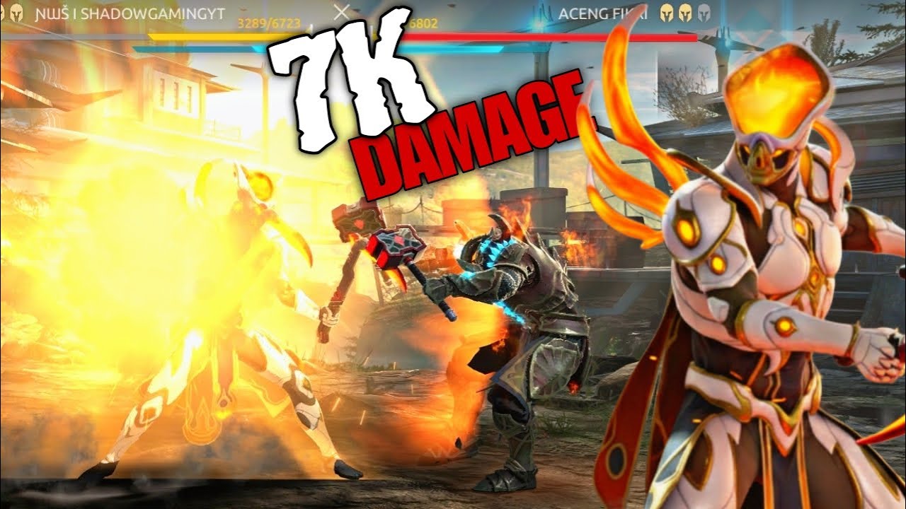 7 тыс. урона за 10 секунд 🤯 После этого вы полюбите Fireguard || Shadow Fight 4 Arena