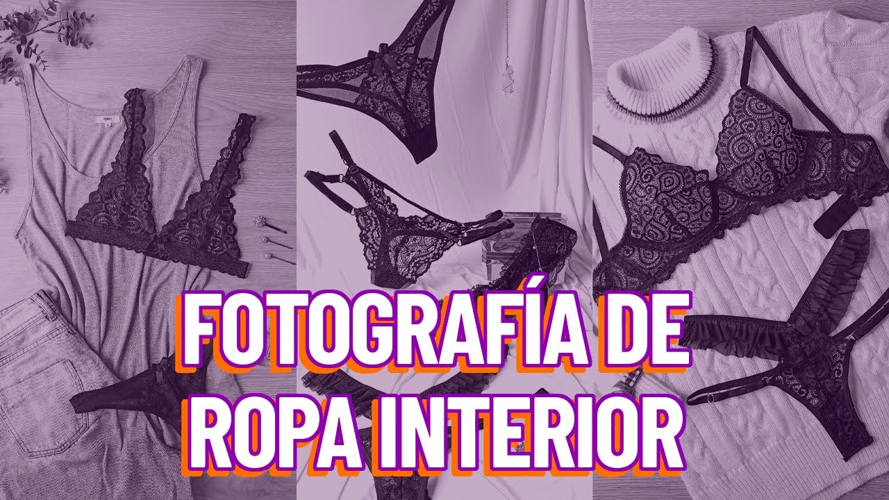 Cómo fotografiar ropa interior con teléfono celular | Colaboración con Domestika