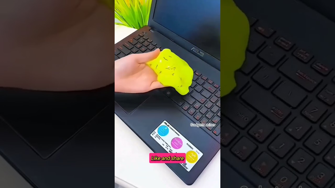 Dust removewal gel 😱 #telugu #telugutech #gadgetsintelugu #reels