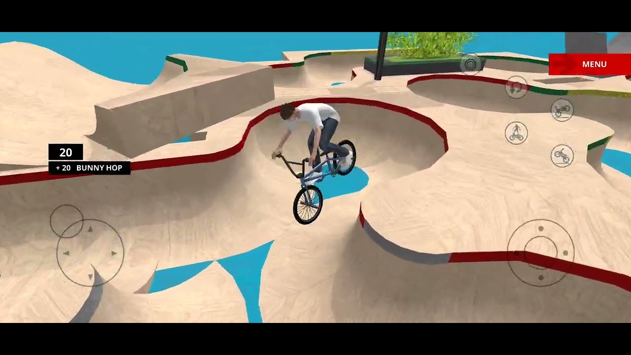 Playing bmx space again 