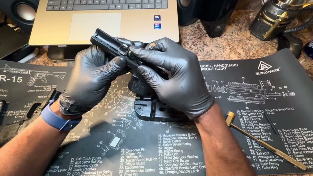 Glock Store M1X frame install