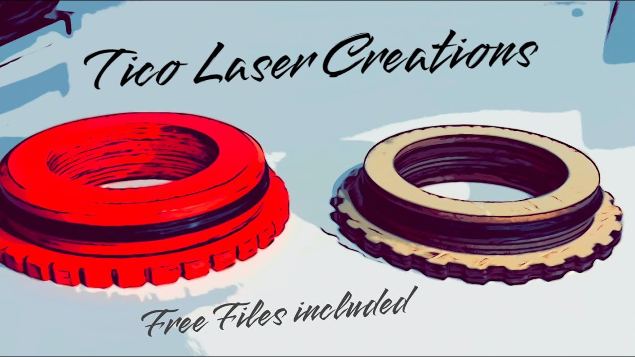 Coffee Tumbler Jig - Laser Cut Jig for Chuck Rotaries….