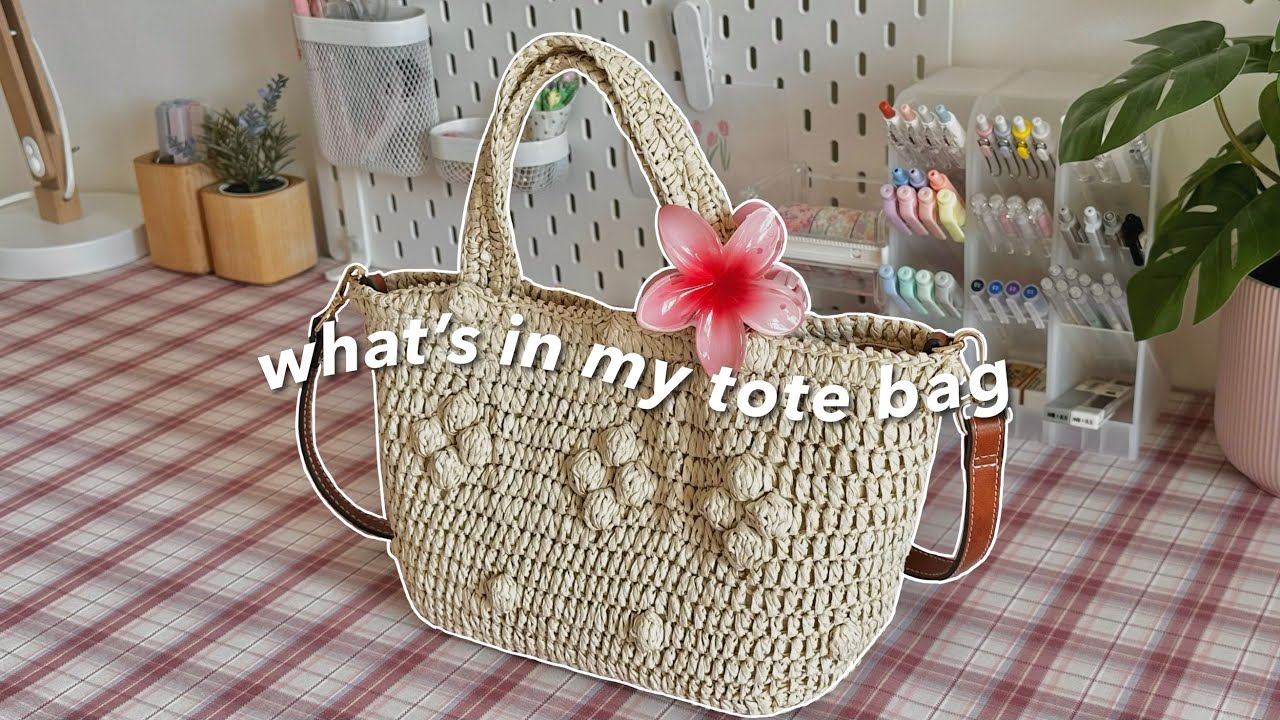 what’s in my bag 🌺 | summer essentials ☀️