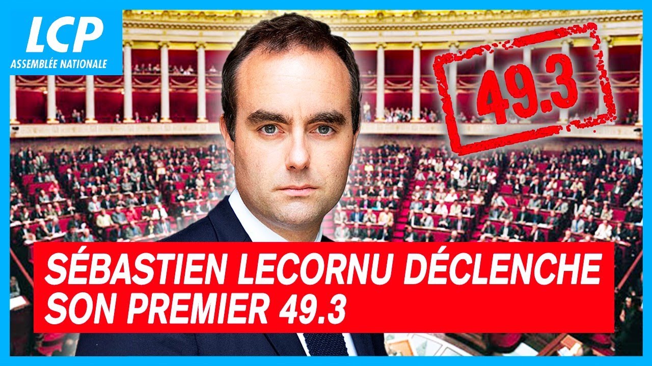 Sébastien Lecornu déclenche son premier 49.3 à l'Assemblée nationale - 20/01/2026