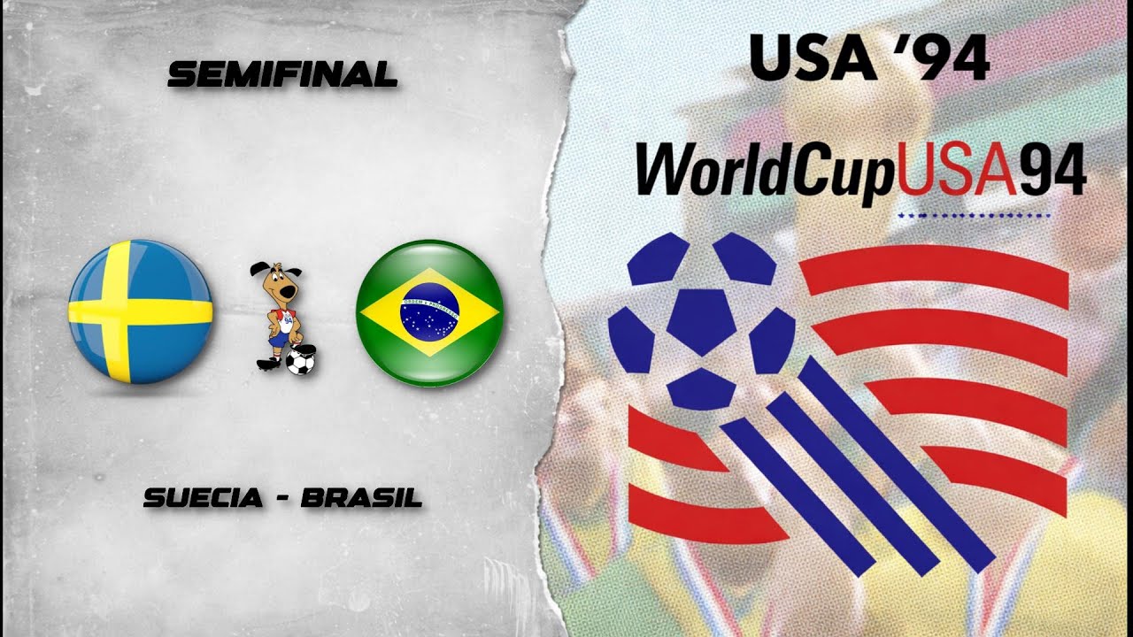 PES2021 - MUNDIAL USA 94 | SEMIFINAL | 🇸🇪 Suecia 🆚 🇧🇷 Brasil | FUMA