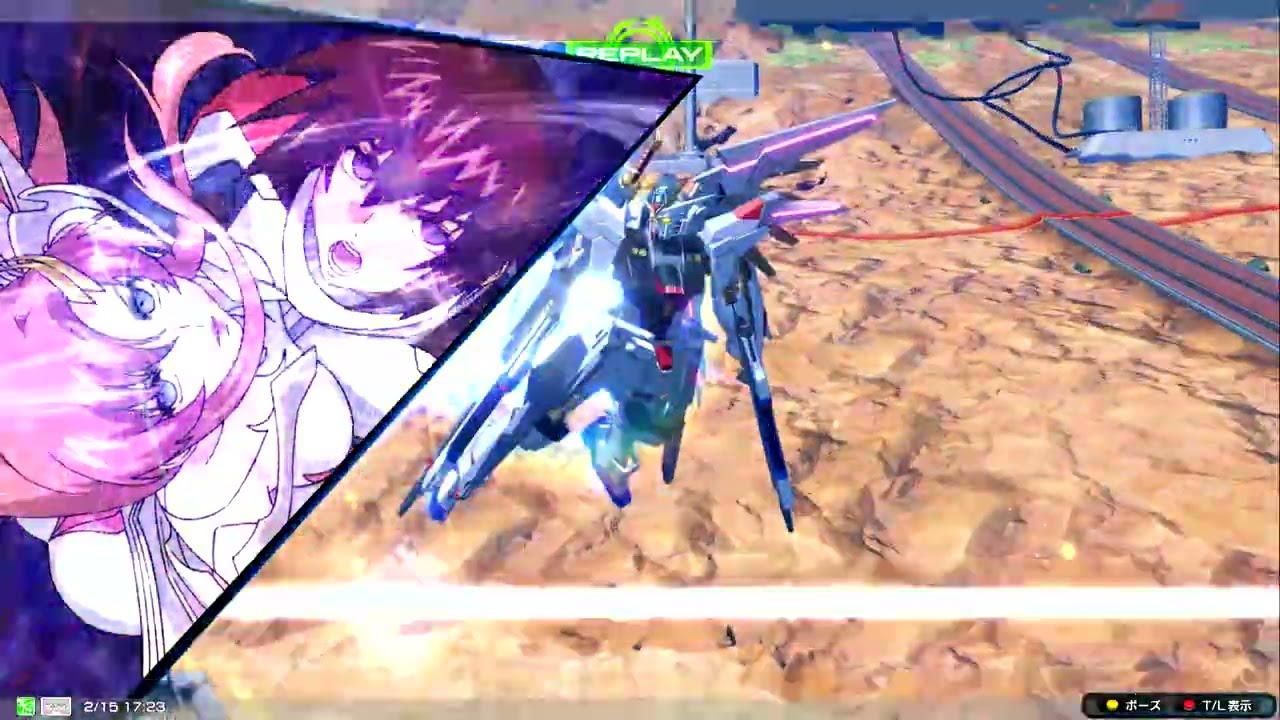 【EXVSIB】2/15 νガンダム視点②（べーやん）　おさけのつまみ