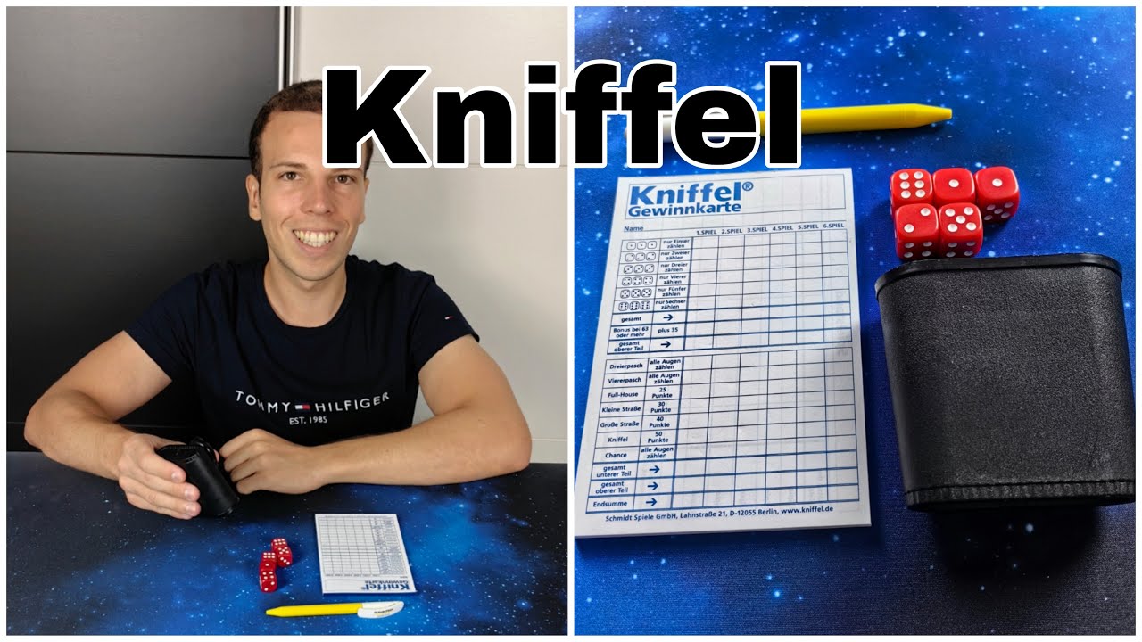 Kniffel/Yatzy - Spielanleitung und Regeln zum W&uuml;rfelspiel